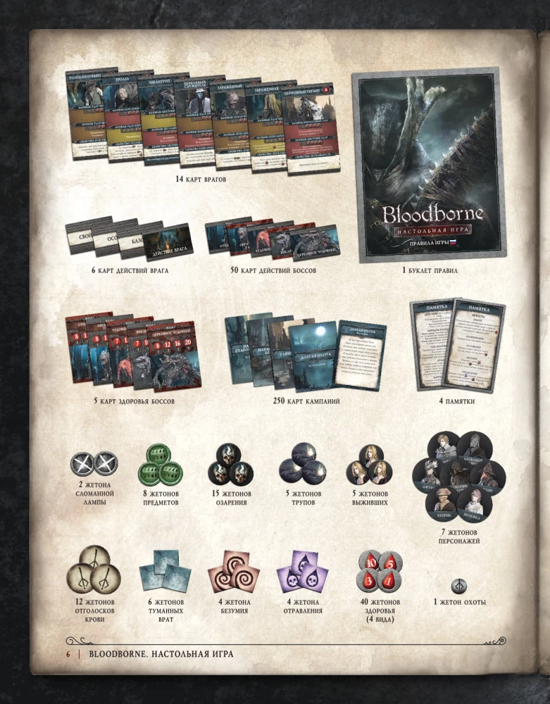 Board Game - Bloodborne